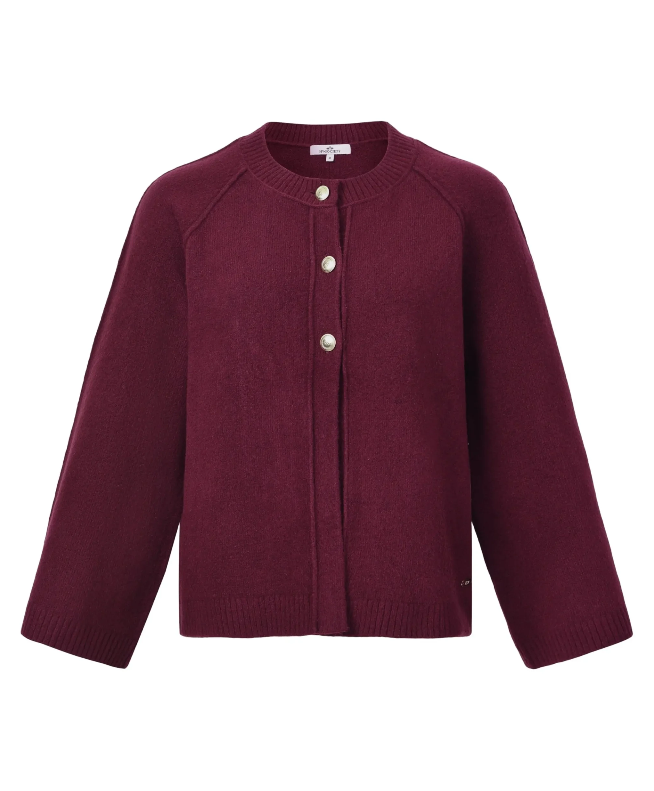 Dames vest bordeaux