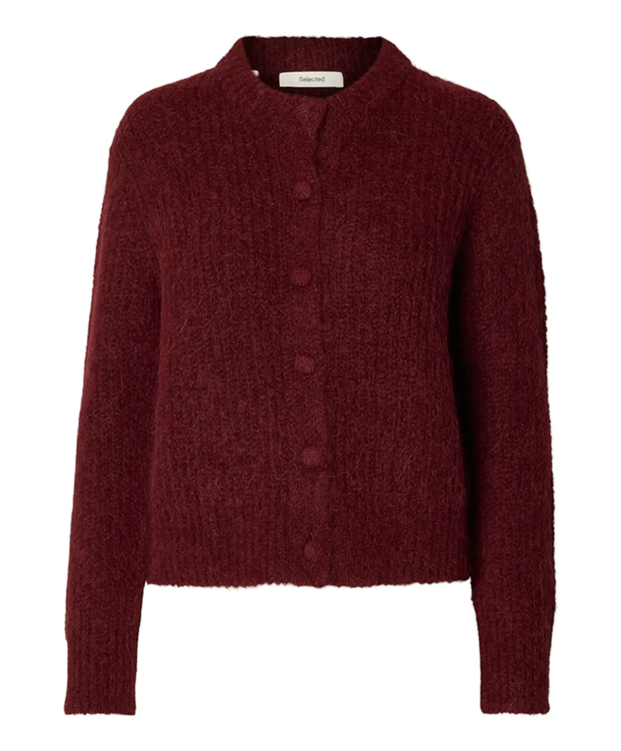 Dames vest bordeaux