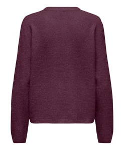 Dames vest bordeaux