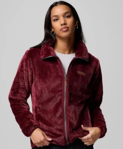 Dames vest bordeaux