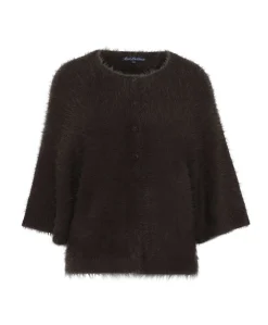 Dames vest bruin