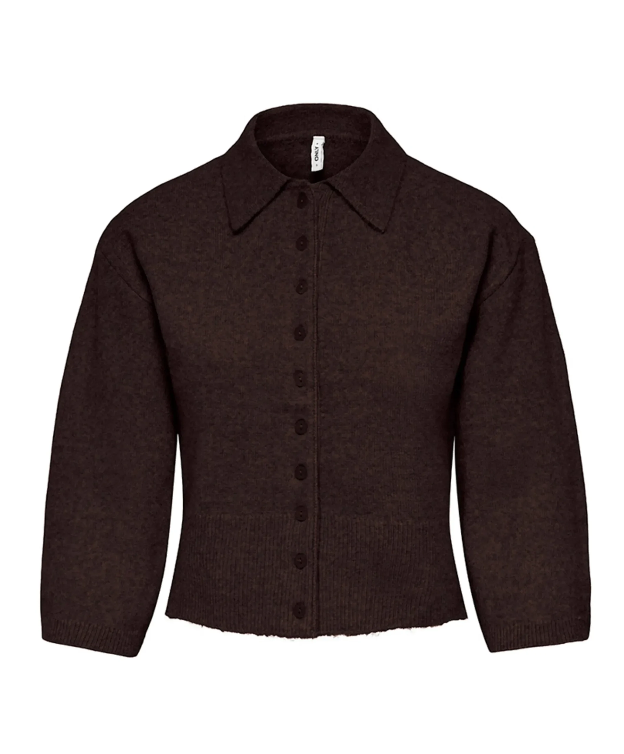Dames vest bruin