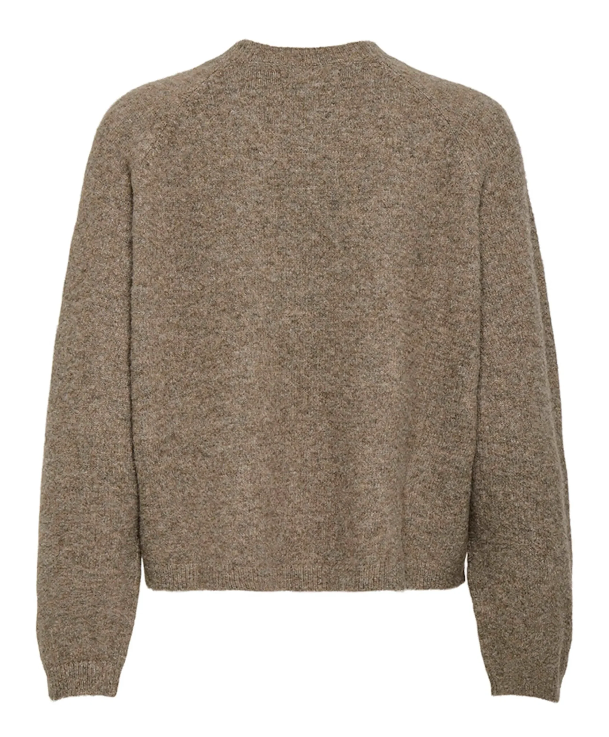 Dames vest bruin