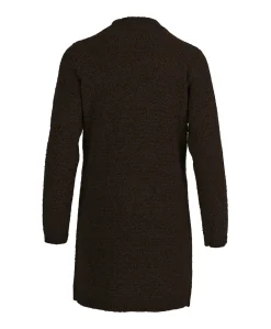 Dames vest bruin