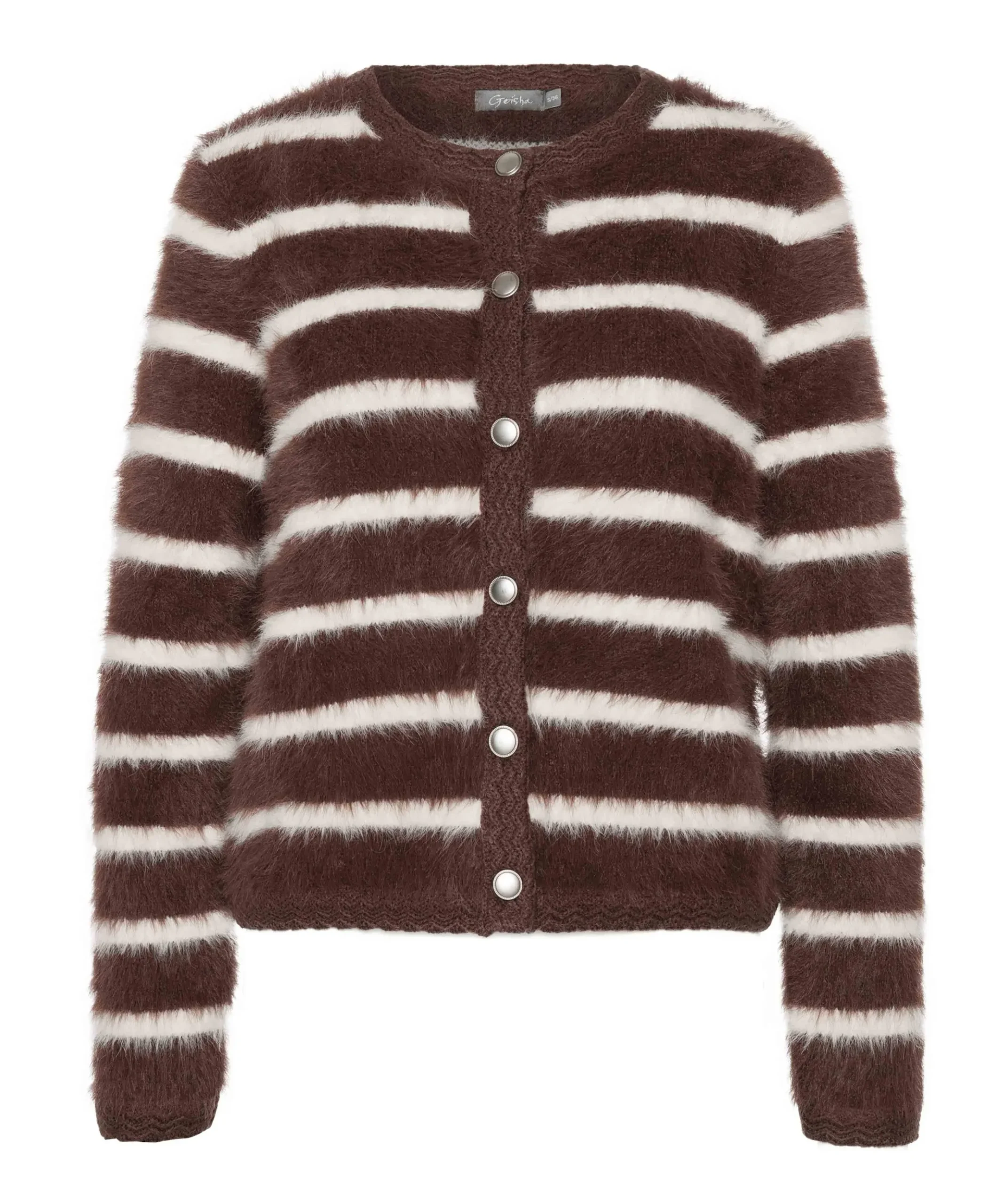 Dames vest bruin