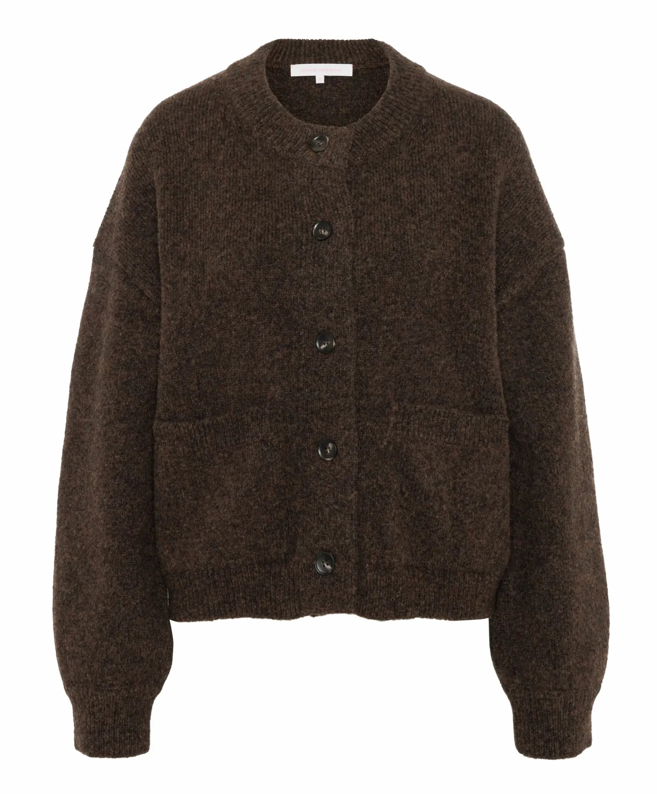 Dames vest bruin