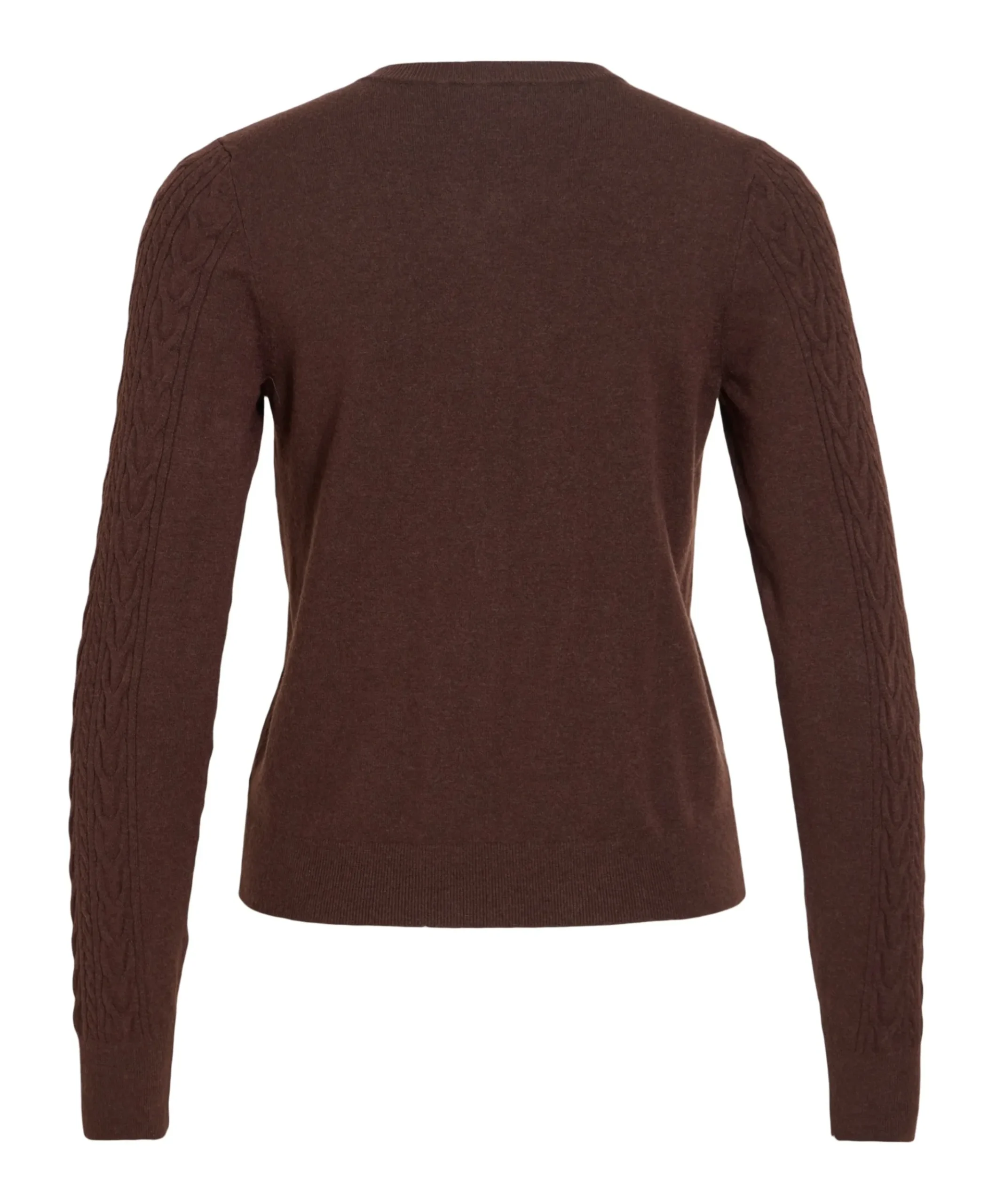 Dames vest bruin