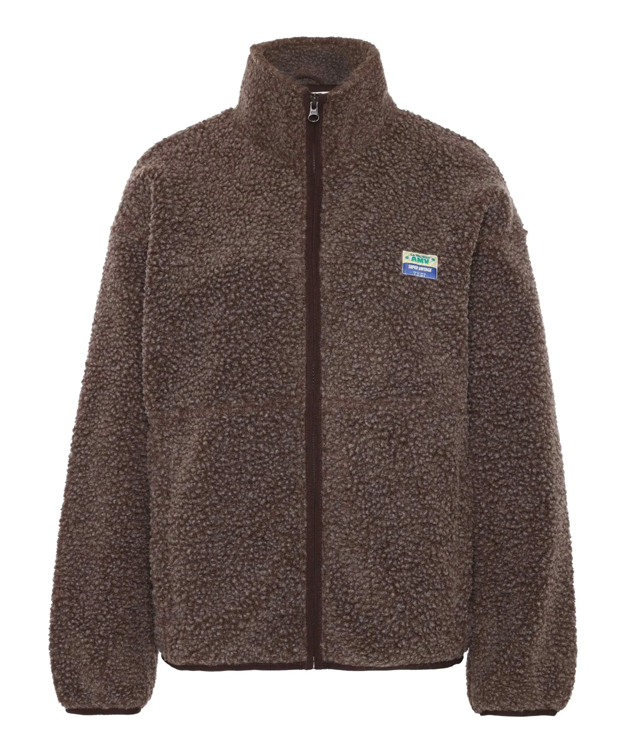 Dames vest bruin