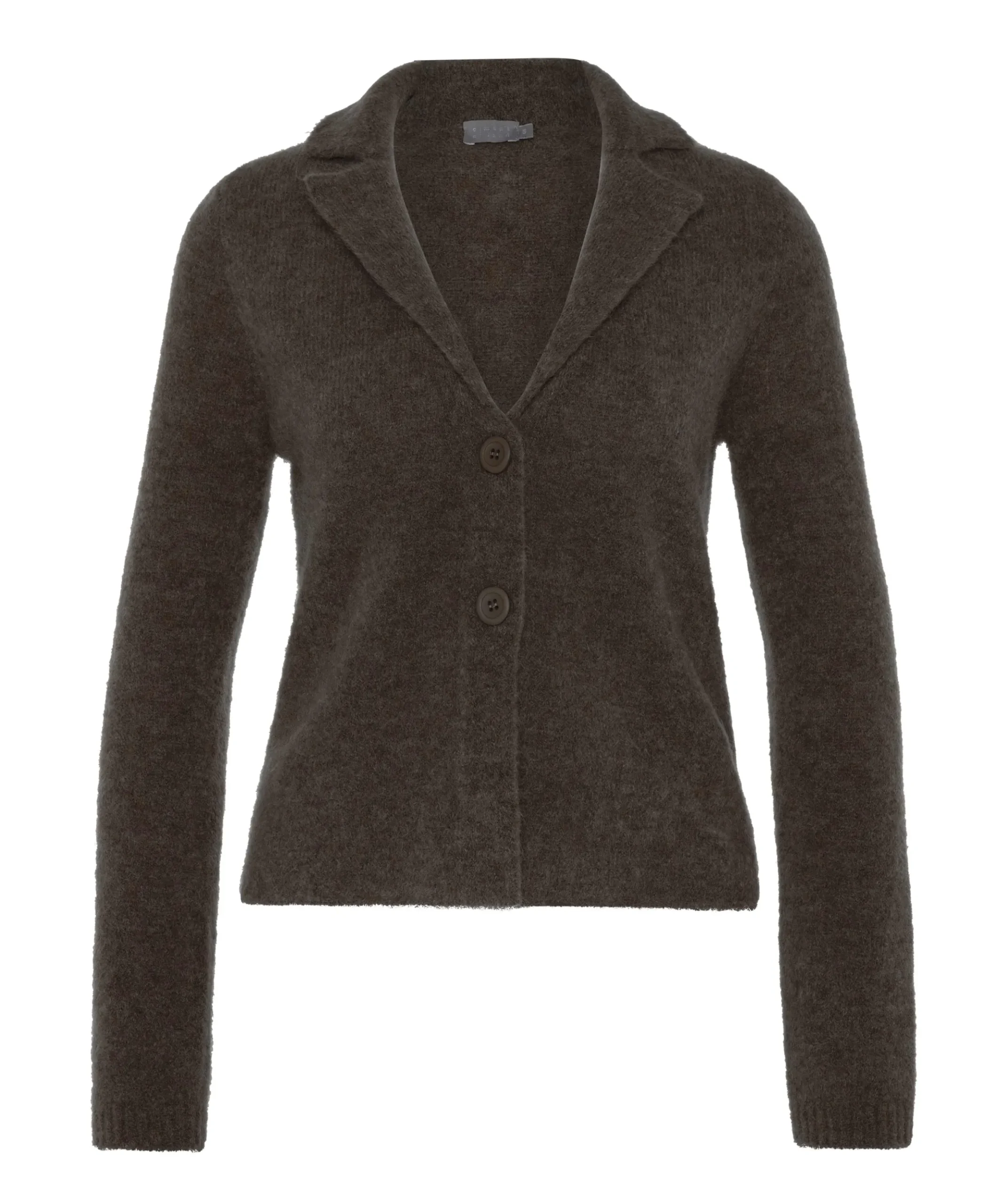 Dames vest bruin