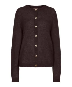 Dames vest bruin