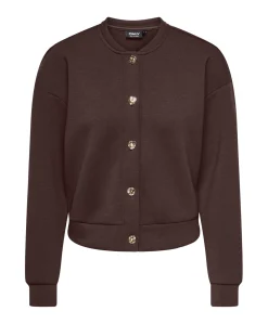 Dames vest bruin