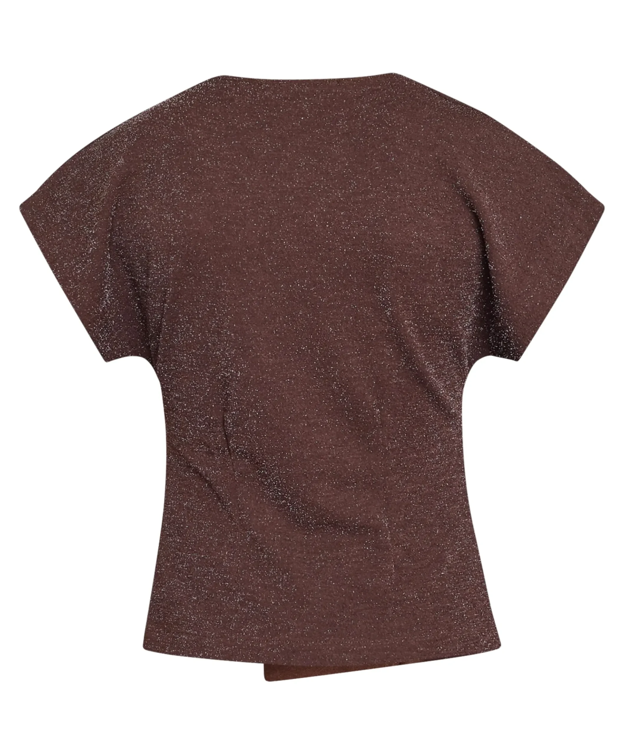 Dames vest bruin