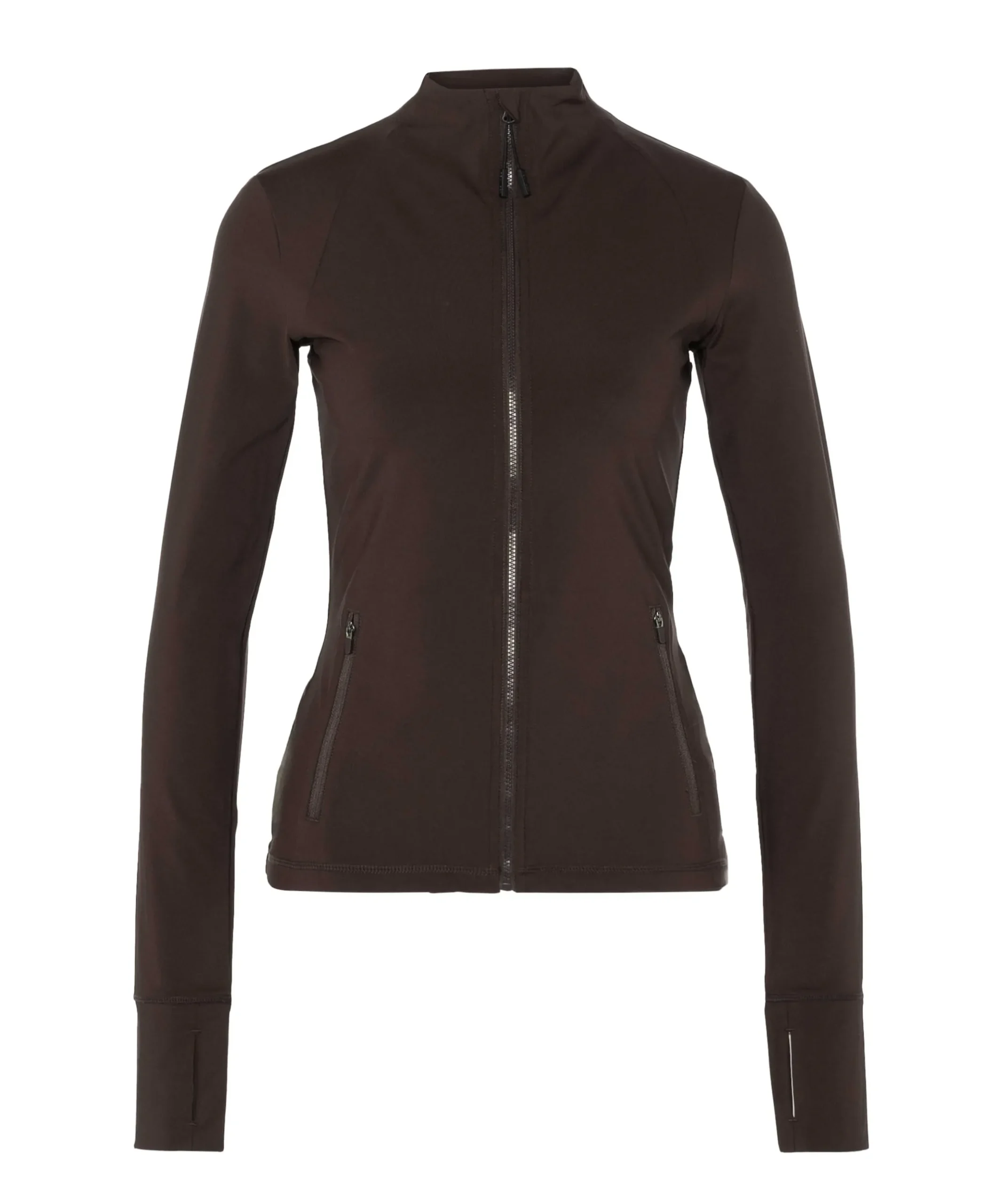 Dames vest bruin