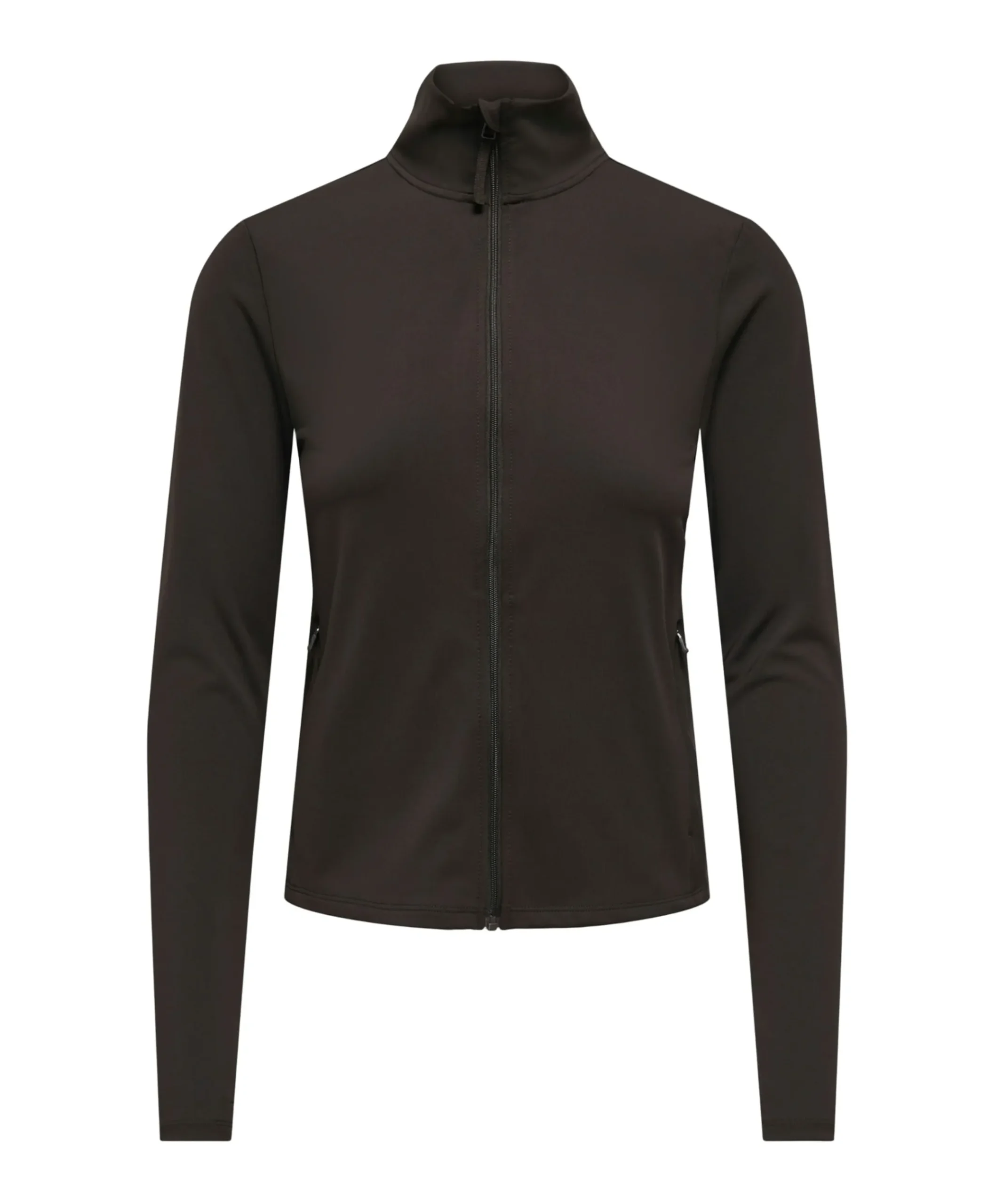Dames vest bruin