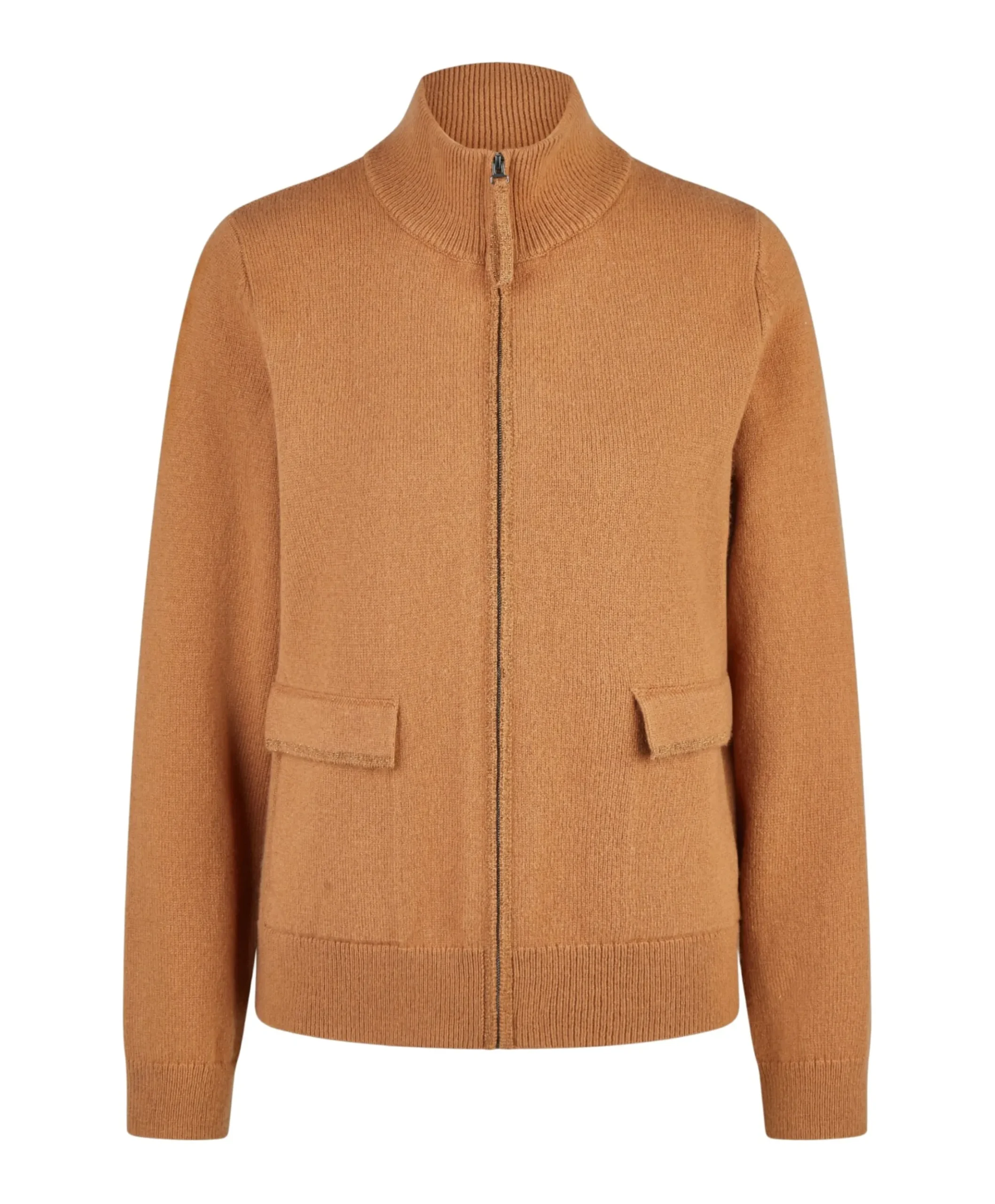 Dames vest bruin