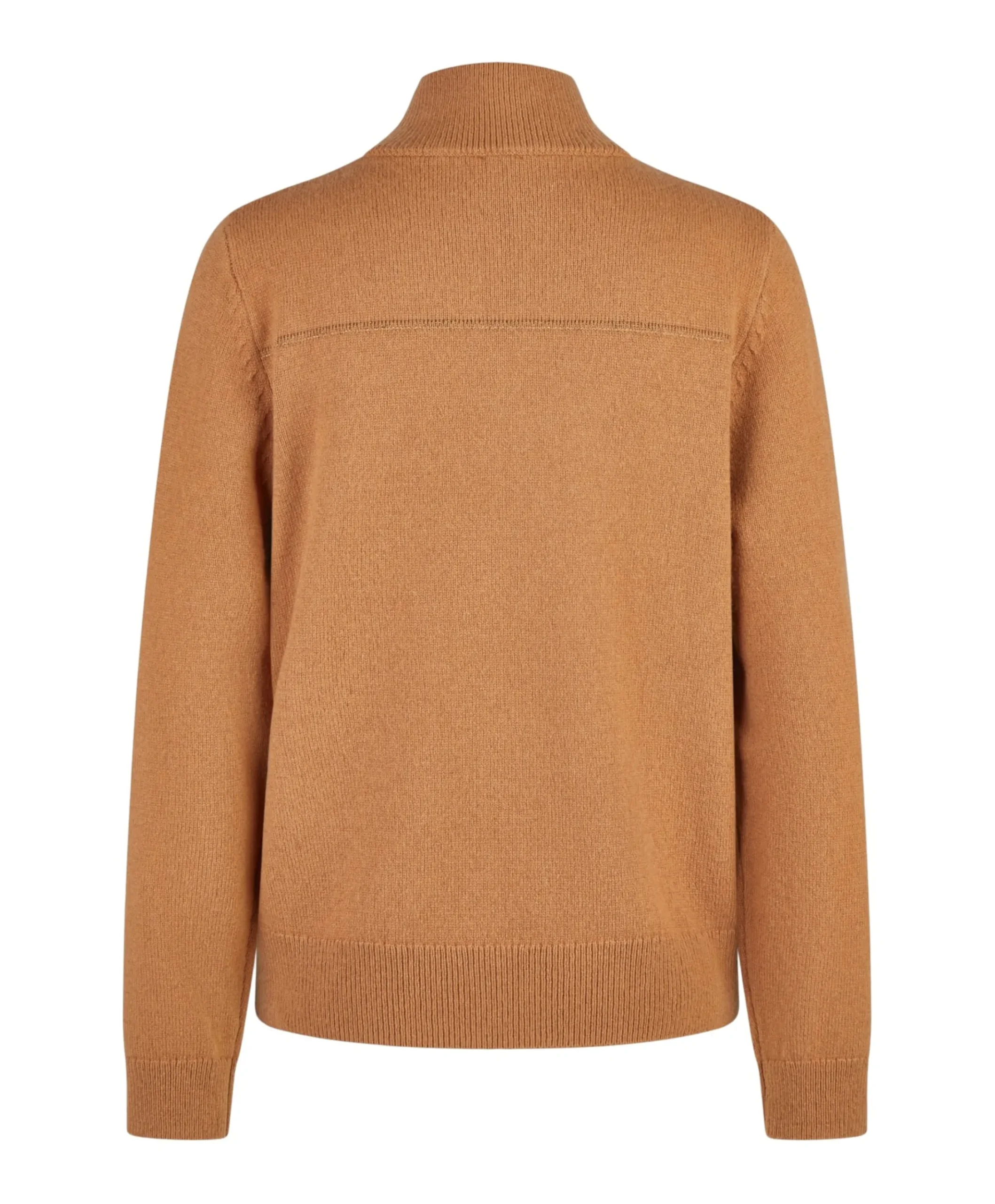 Dames vest bruin