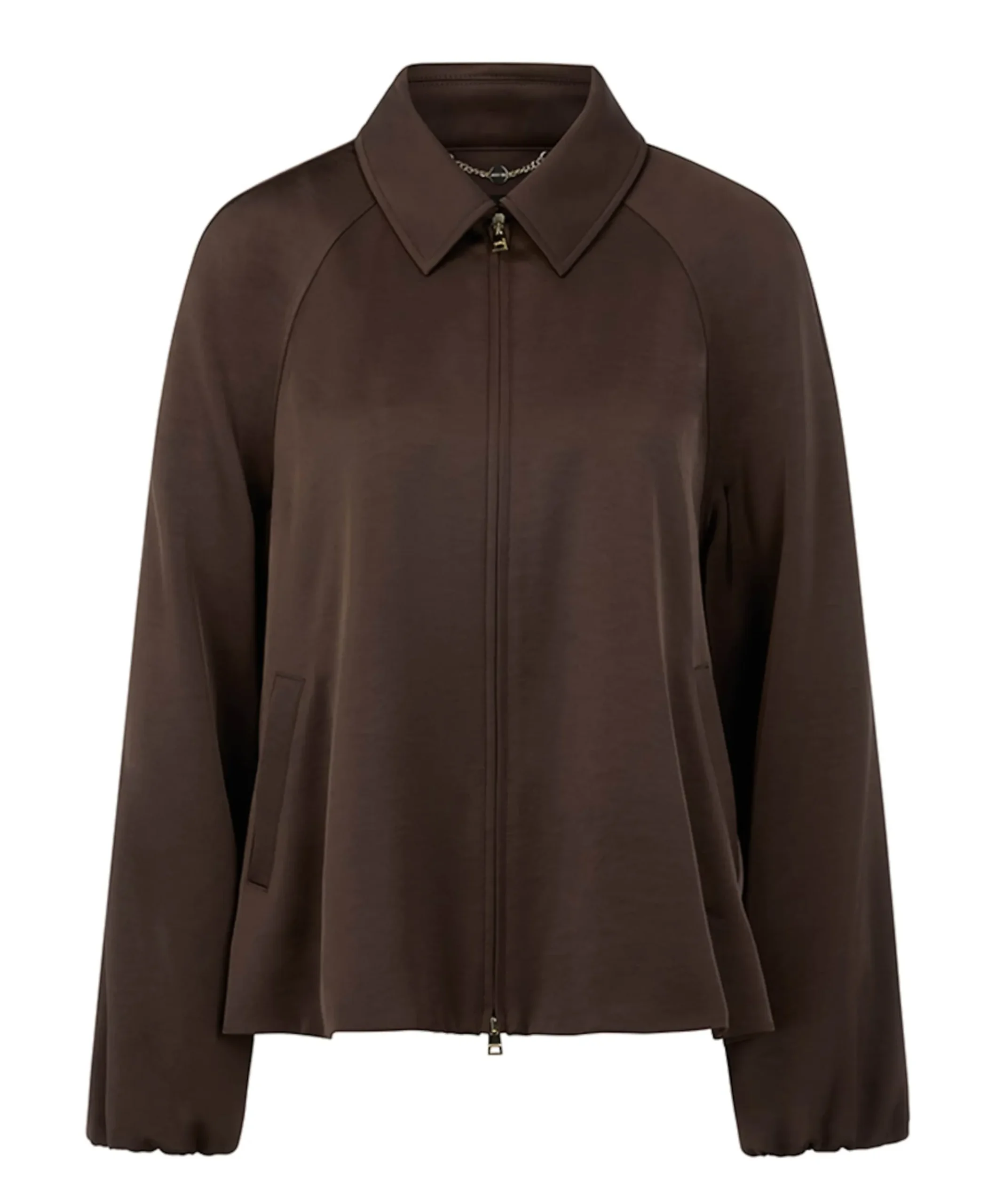 Dames vest bruin