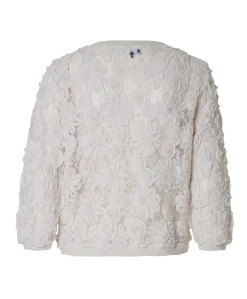 Dames vest ecru