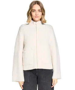 Dames vest ecru