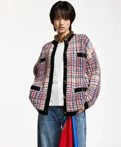 Dames vest ecru