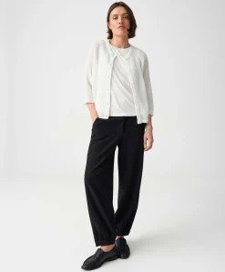 Dames vest ecru