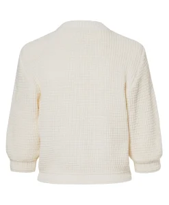 Dames vest ecru