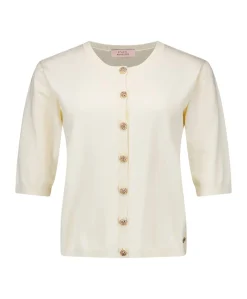 Dames vest ecru