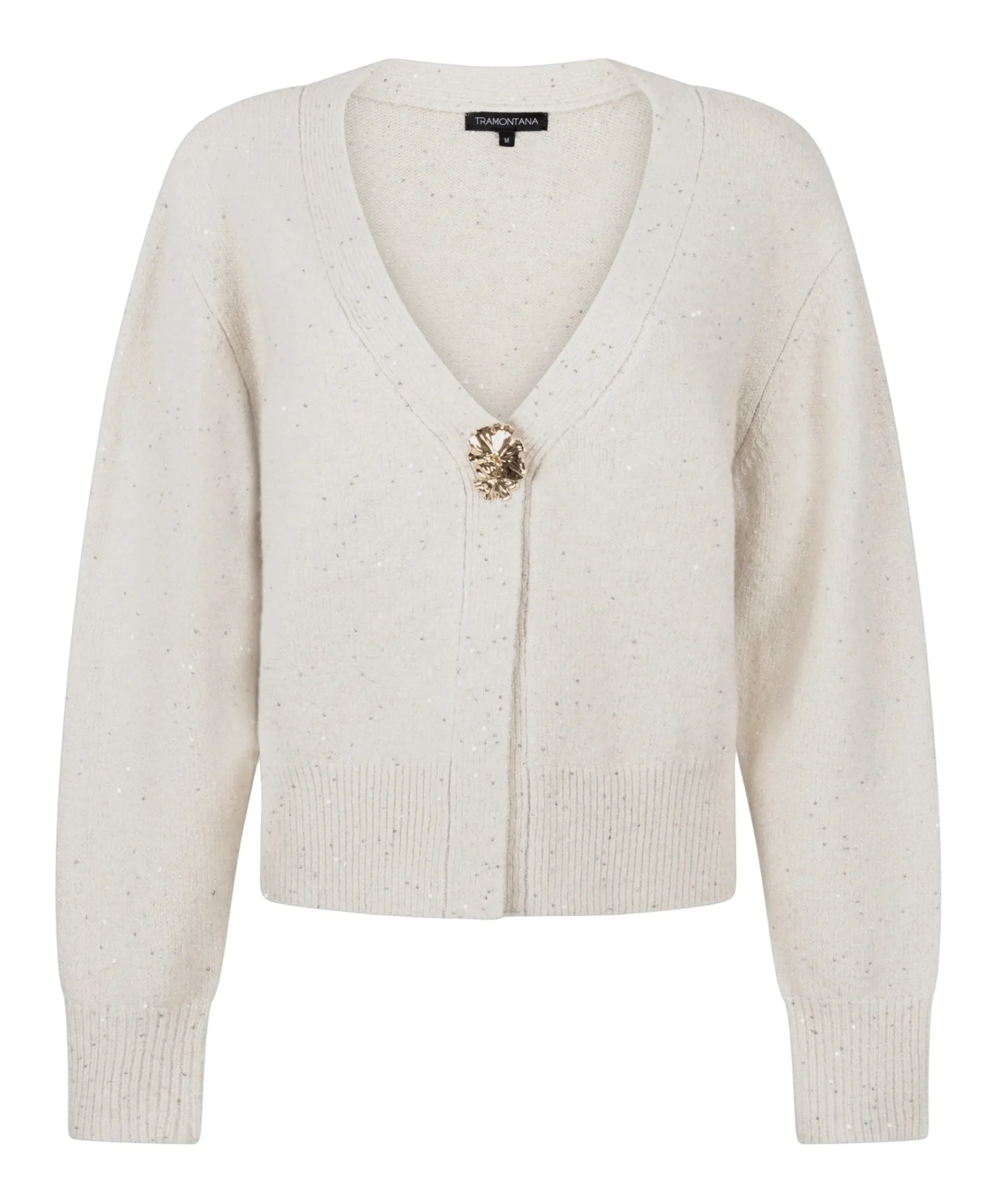 Dames vest ecru