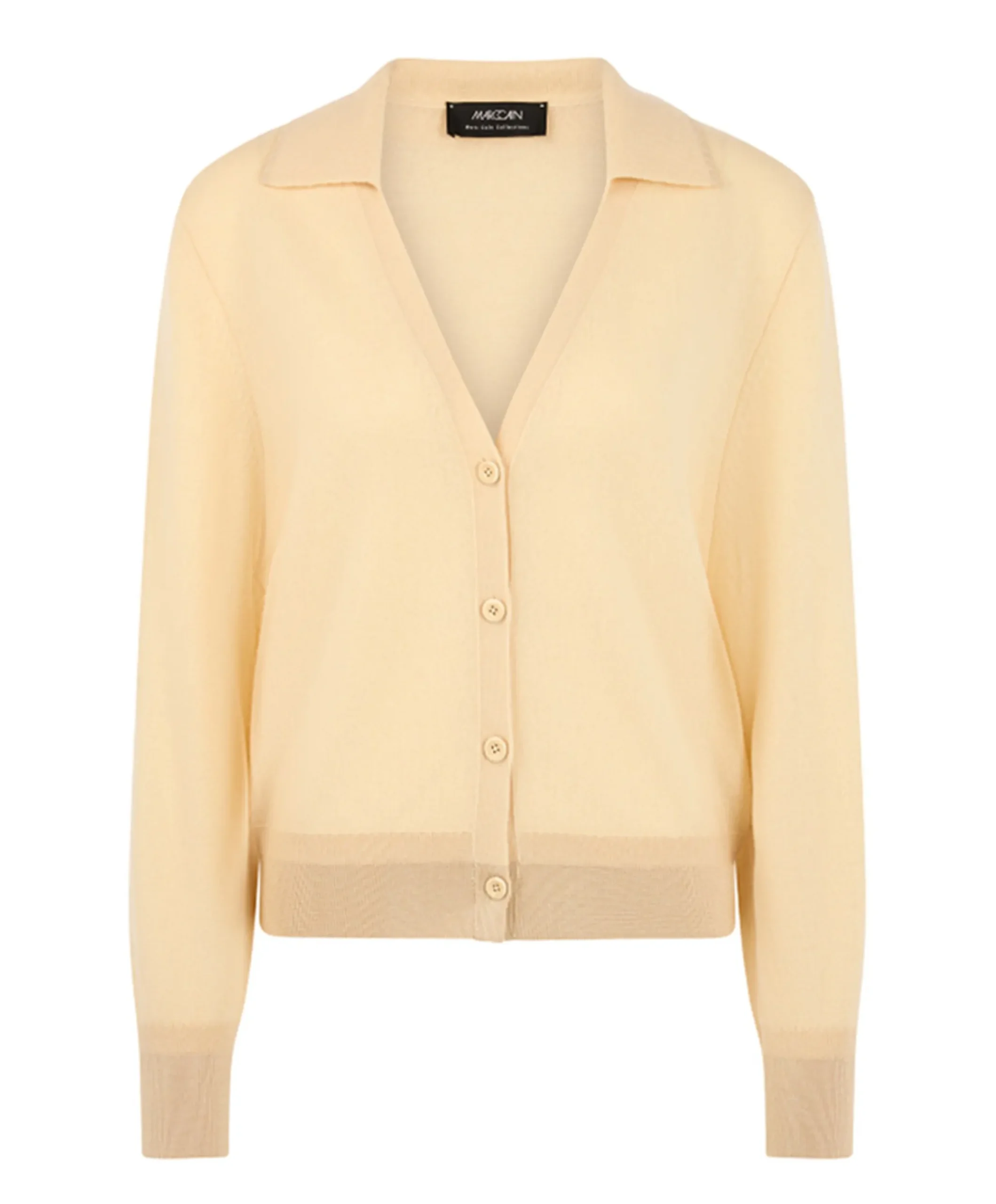 Dames vest geel