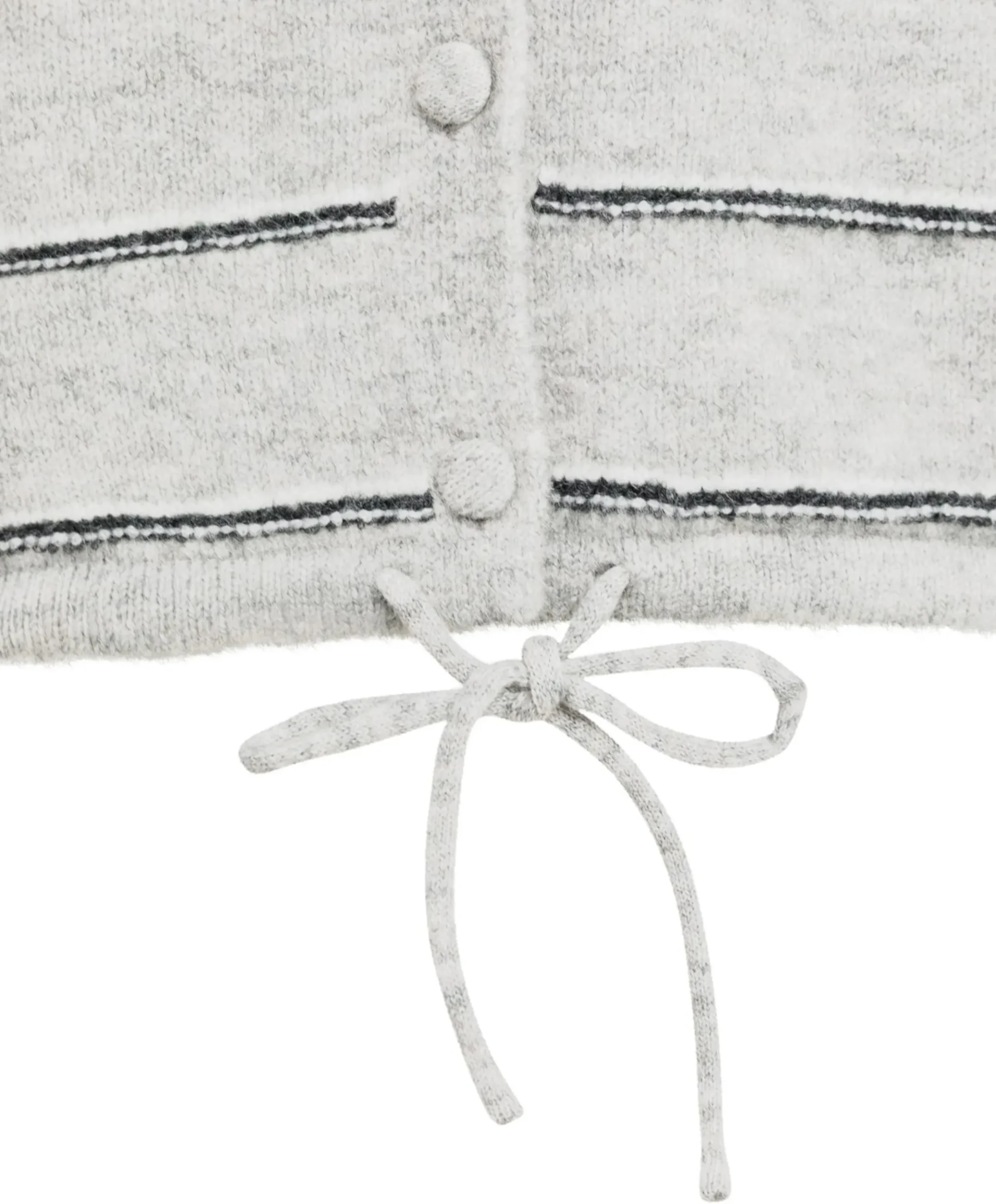 Dames vest grijs