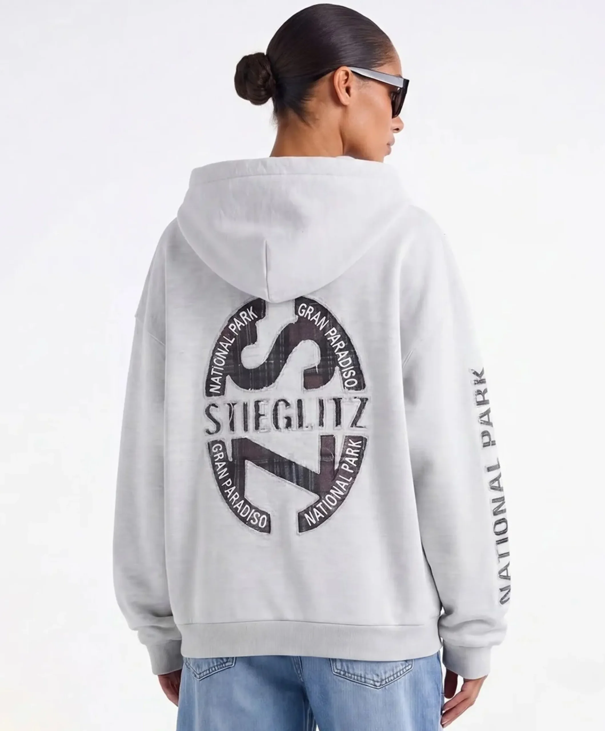 Dames vest grijs