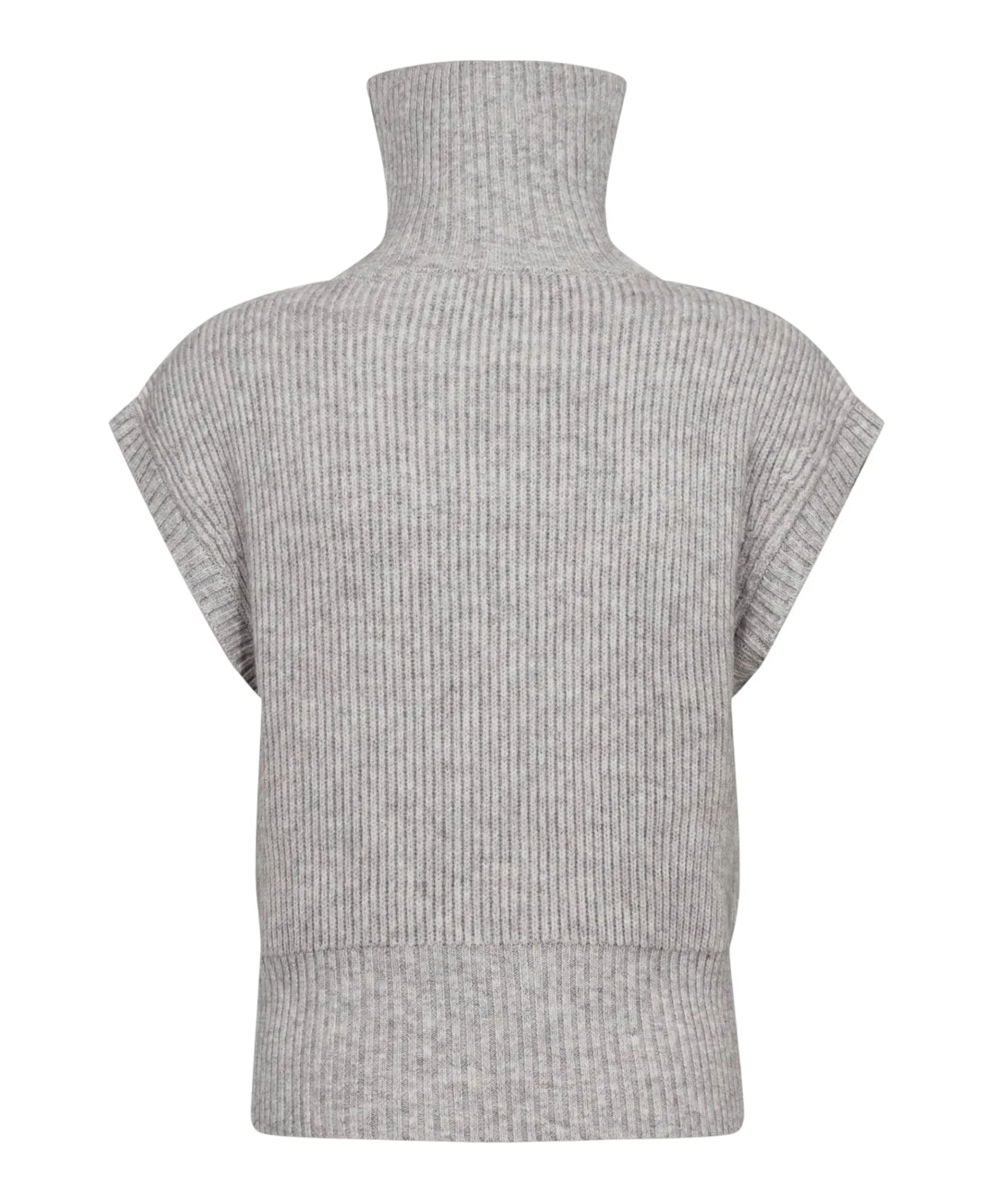 Dames vest grijs