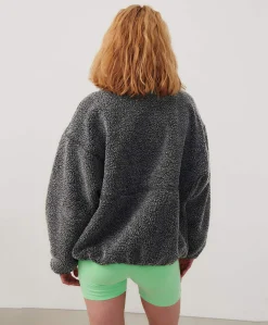 Dames vest grijs