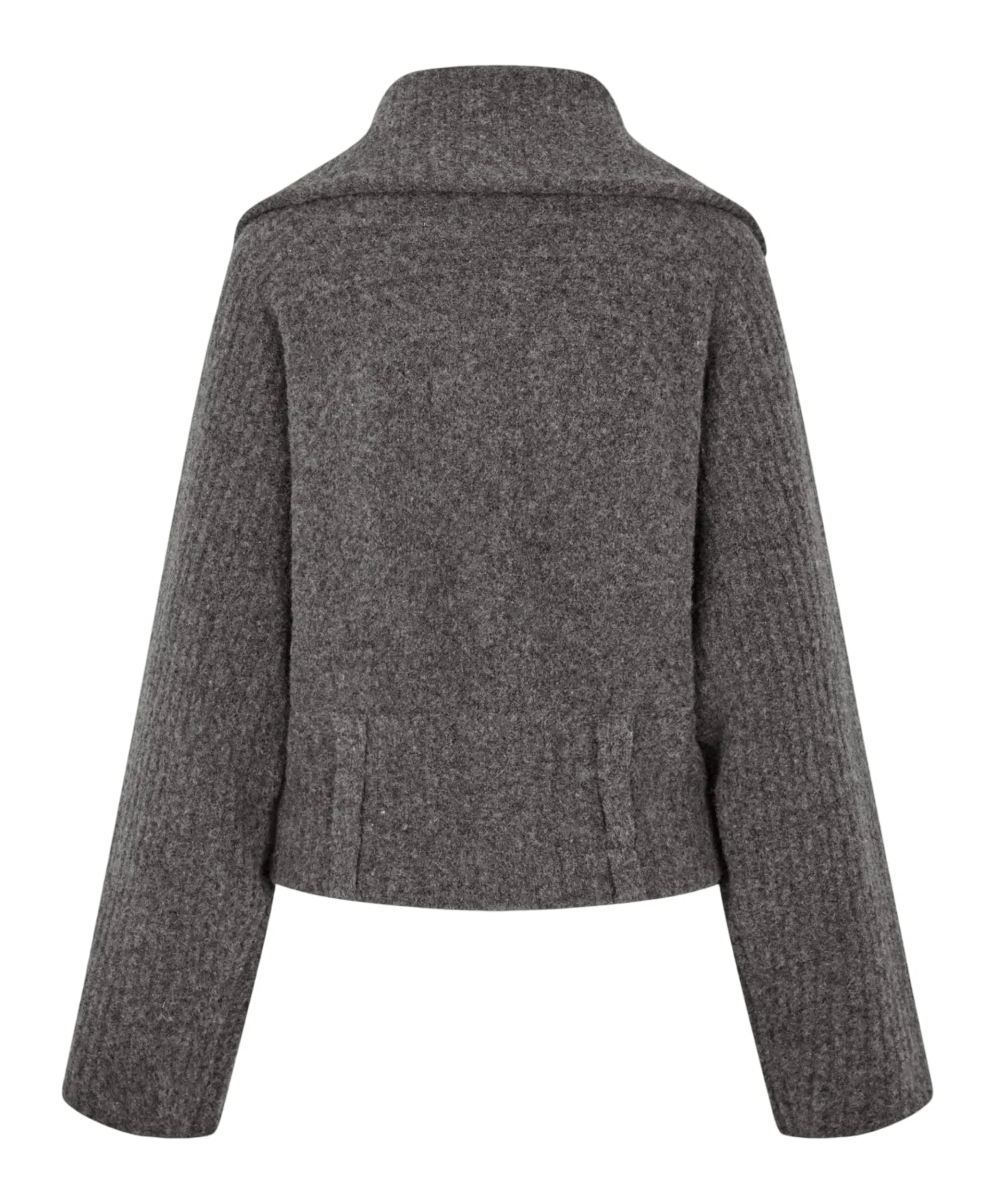 Dames vest grijs