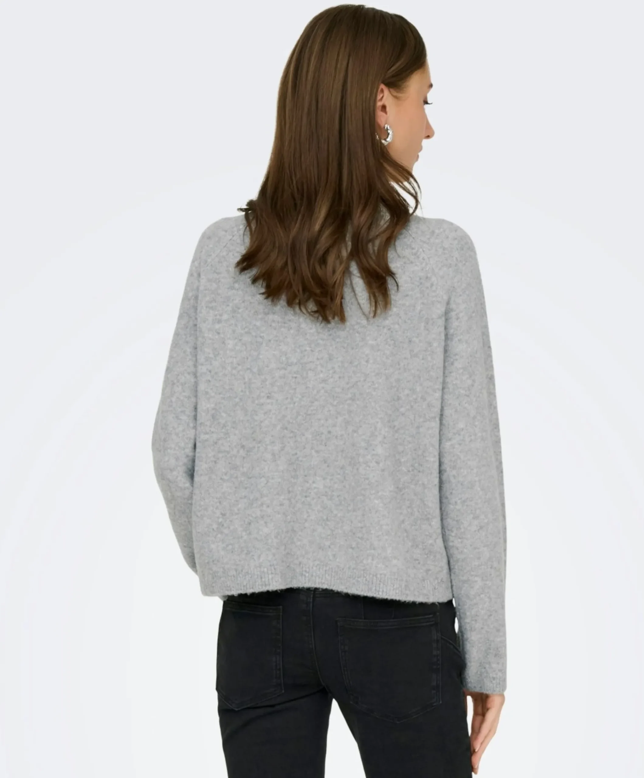 Dames vest grijs