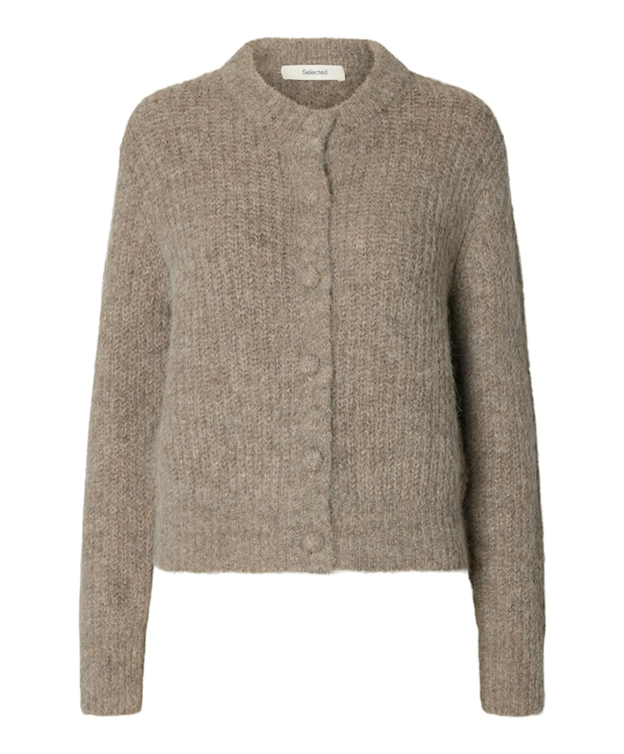Dames vest grijs