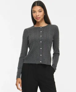 Dames vest grijs