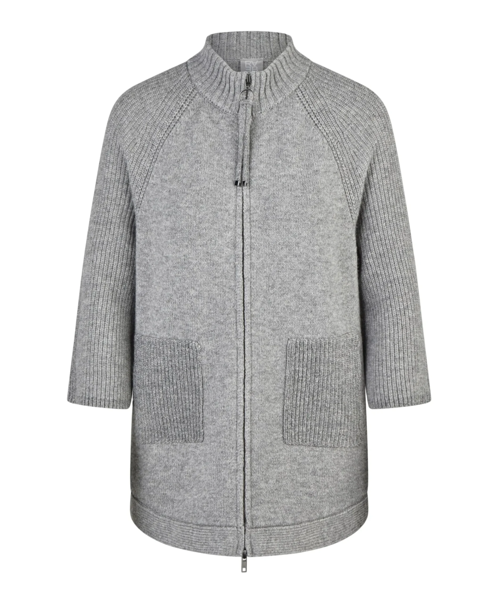 Dames vest grijs