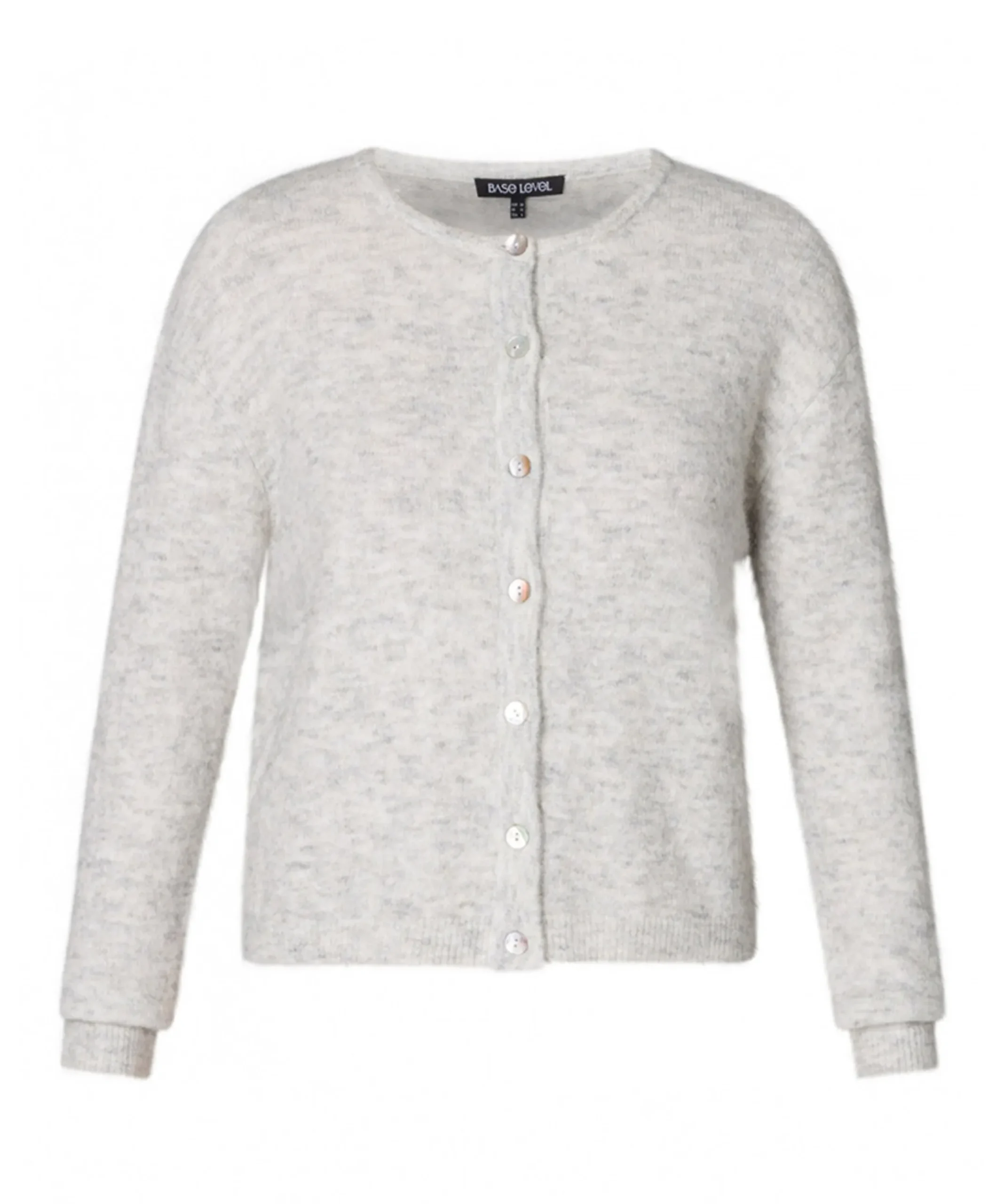 Dames vest grijs