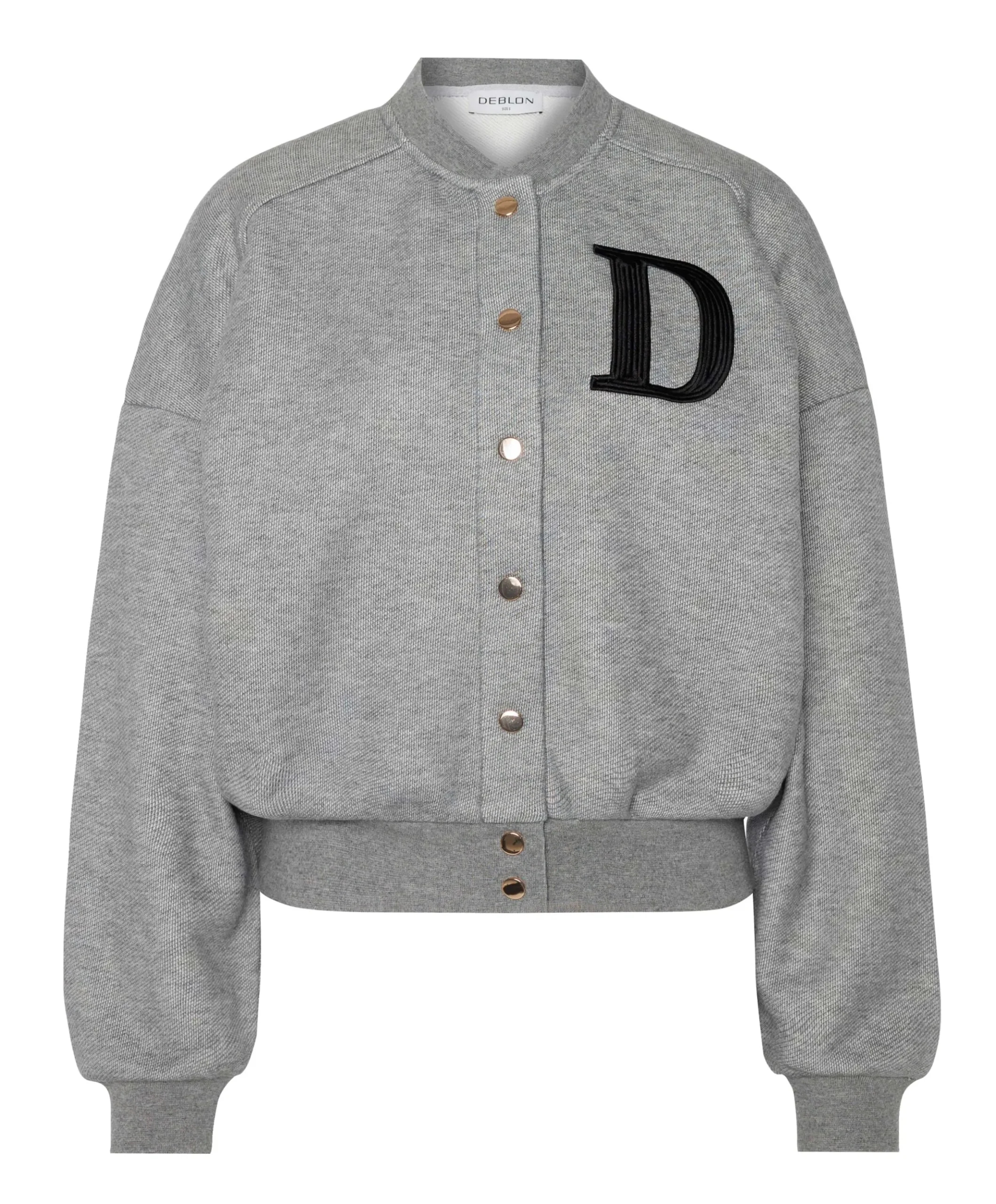 Dames vest grijs