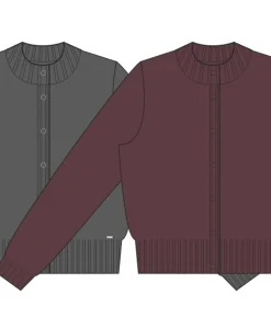 Dames vest groen