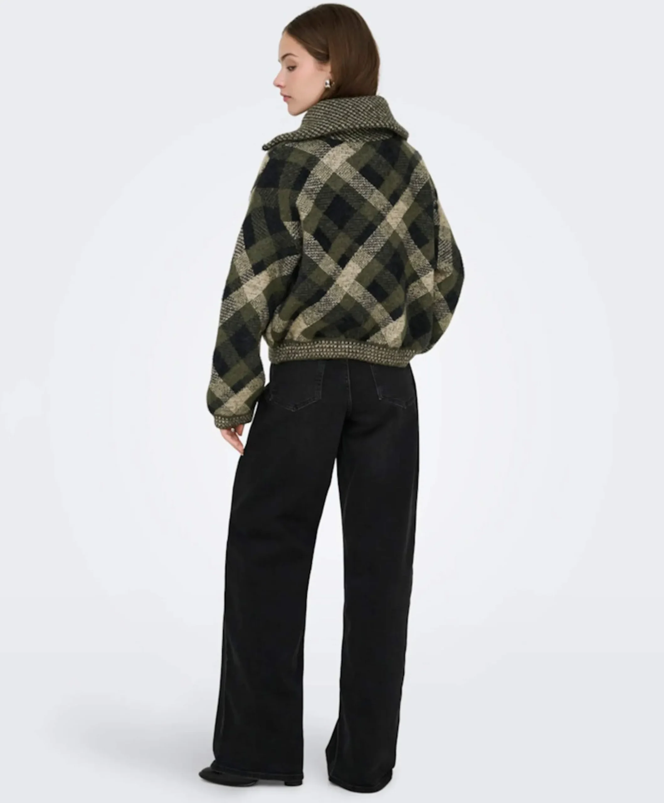 Dames vest groen