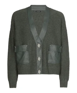 Dames vest groen