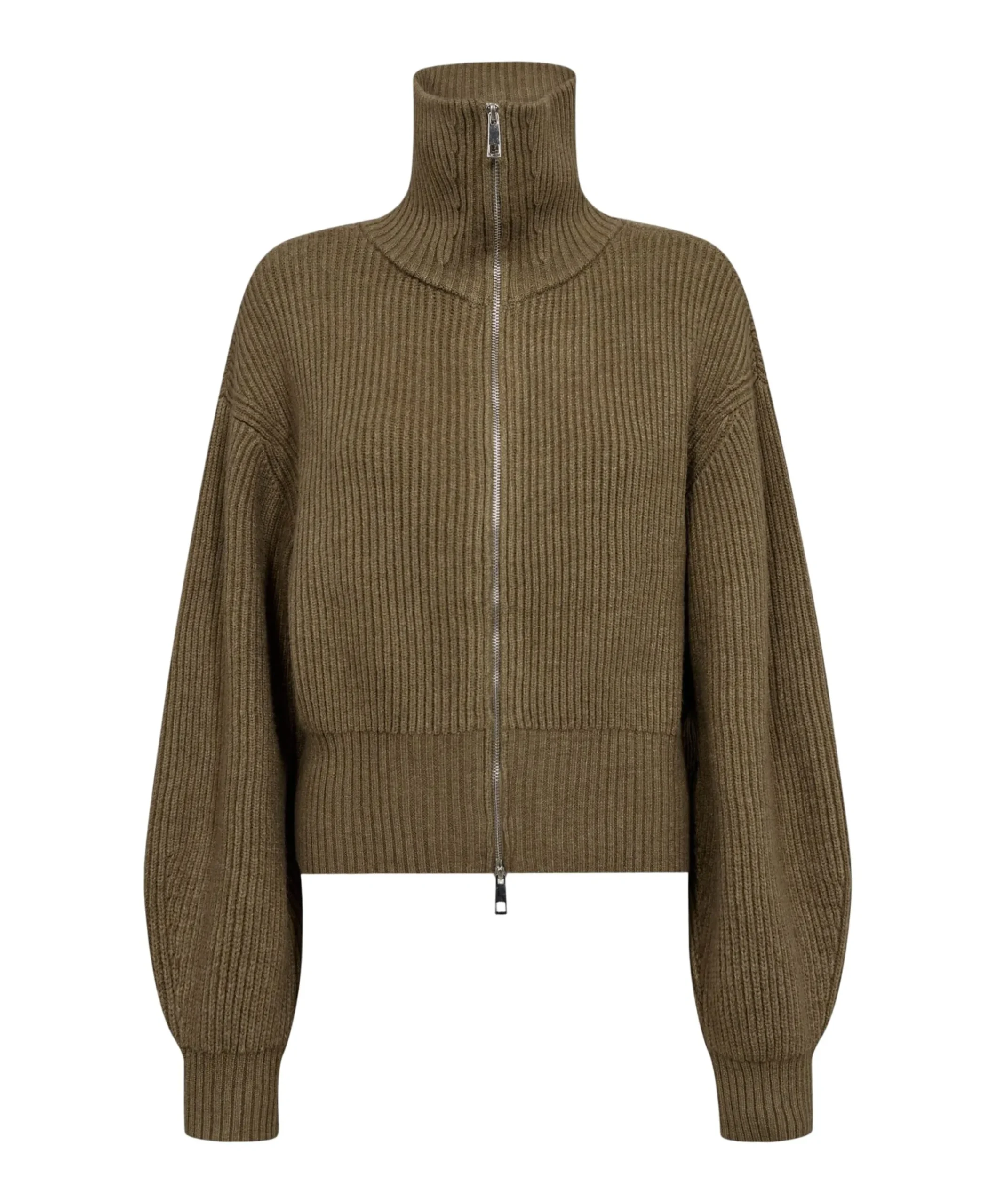 Dames vest groen