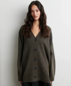 Dames vest groen