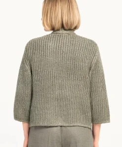 Dames vest groen