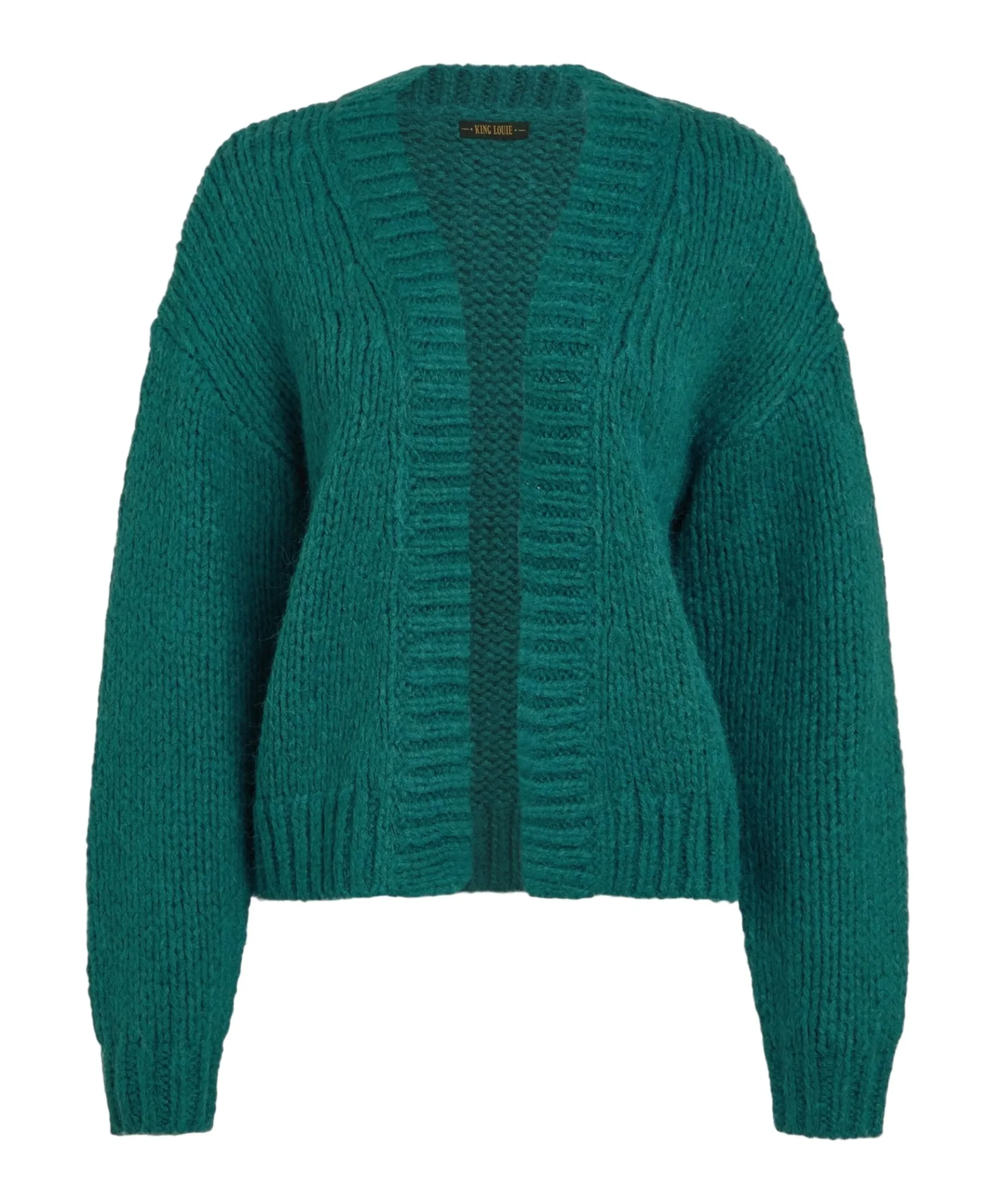Dames vest groen