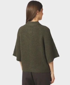 Dames vest groen