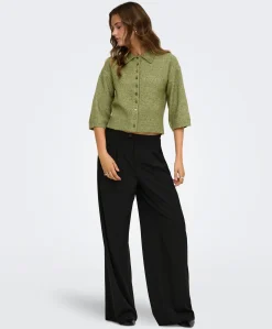 Dames vest groen
