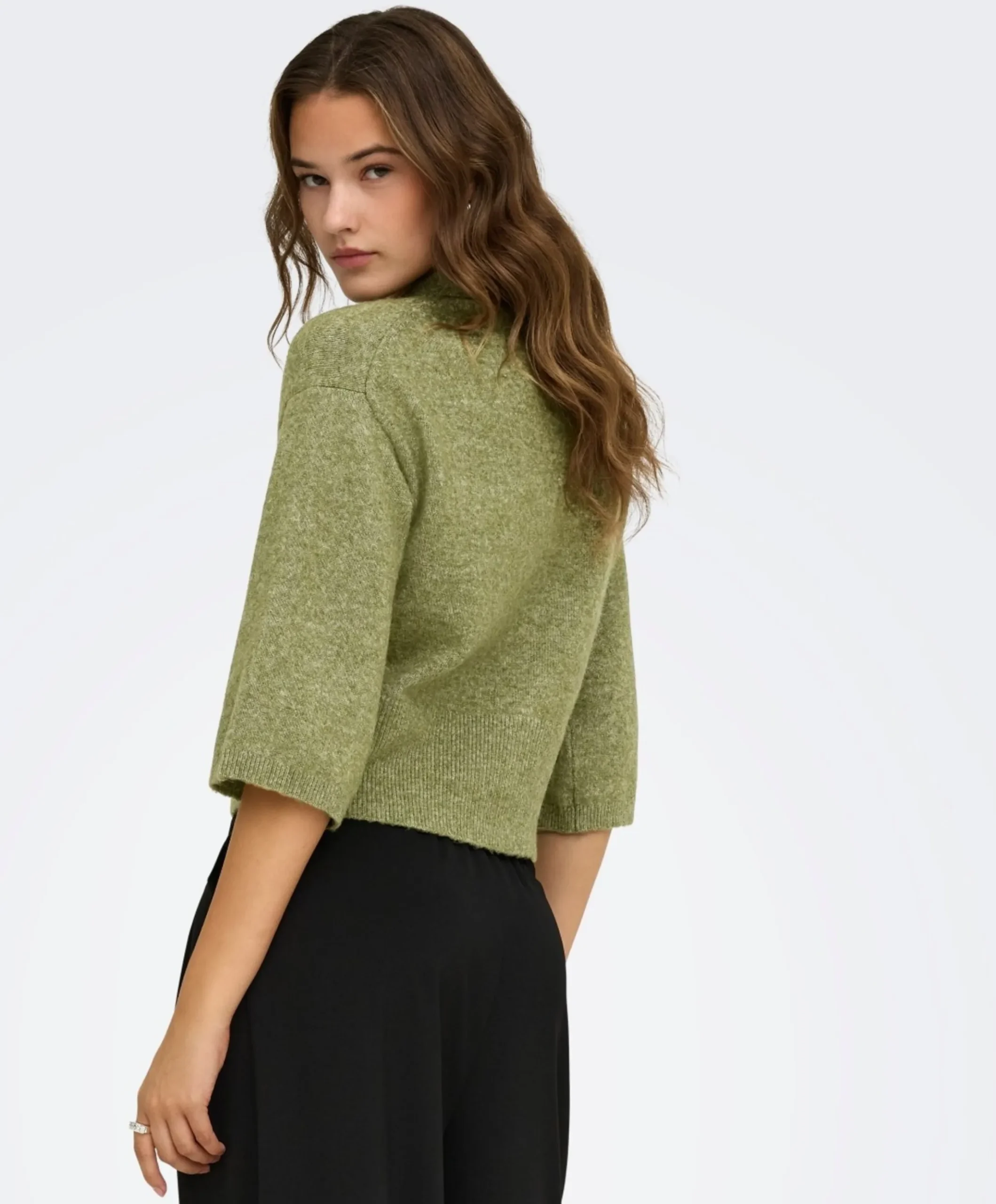 Dames vest groen